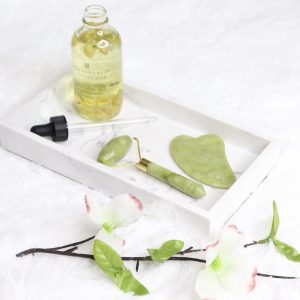 Green Jade Stone Facial Massage KIT