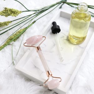 Rose Quartz Facial Roller