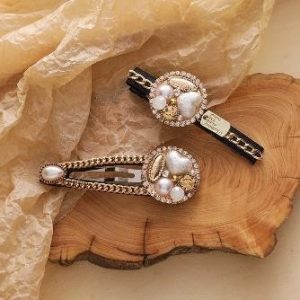 Stylish Baroque Design Hair Clips Set of 2