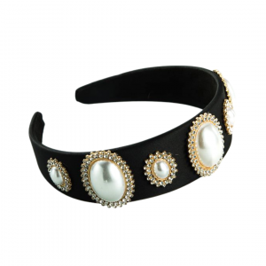 D’luxe Gem – Black Headband