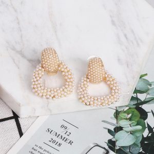 Nest of Pearls Earrings