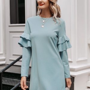 Light Blue Gabrielle – Autumn Dress