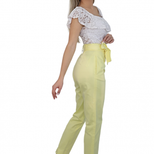 The Everly Sunlight Bow Pants