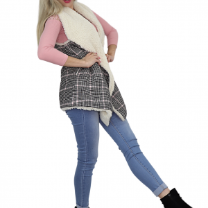 The Solange Square Reversible – Sleeveless Jacket