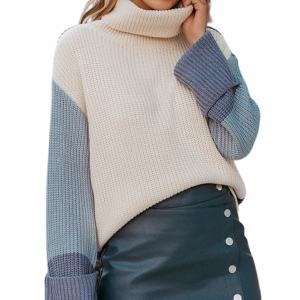 Blue Chic Ivory – Winter Sweater