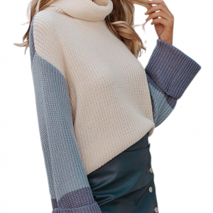 Blue Chic Ivory – Winter Sweater